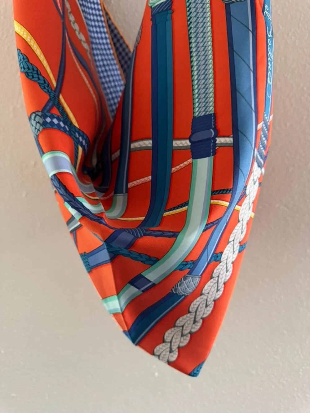 Orange Hermès - Whips and Crops - Scarf